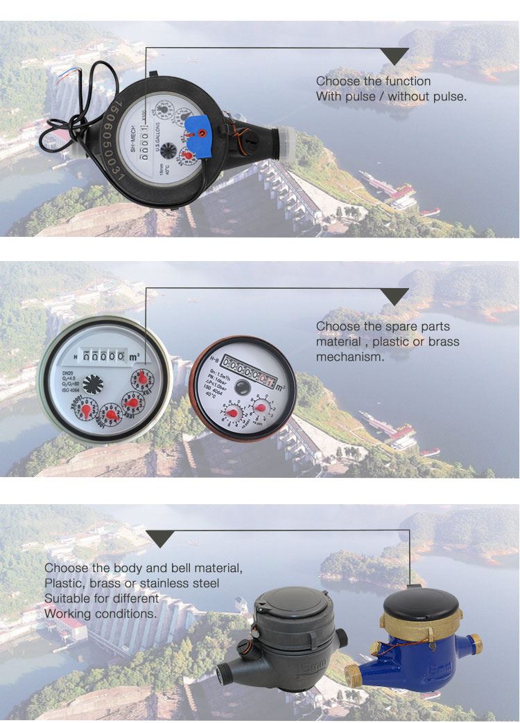 Multi jet water meter(9)