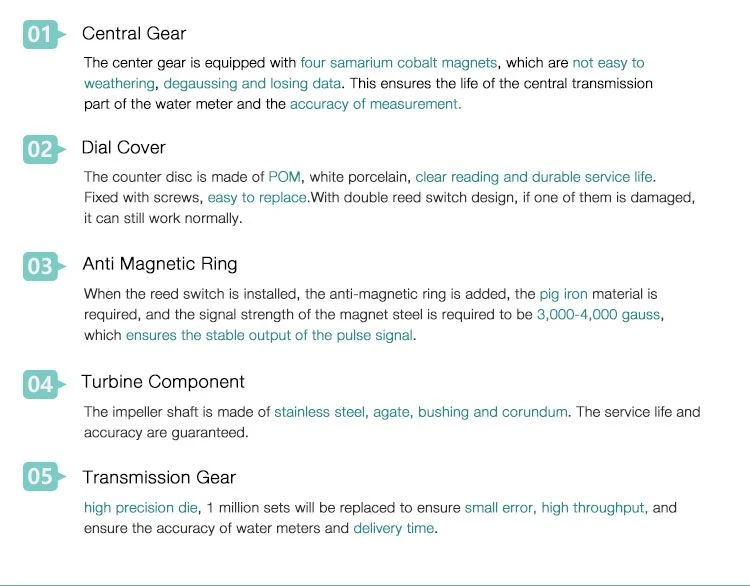 Multi jet water meter(7)