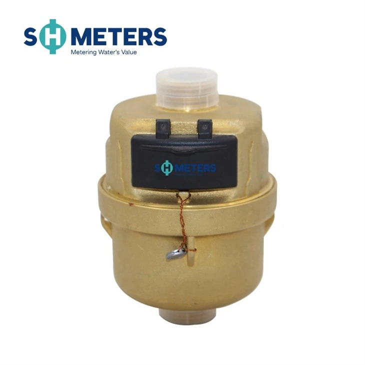 Brass Body Volumetric Piston Type Cold Water Meter