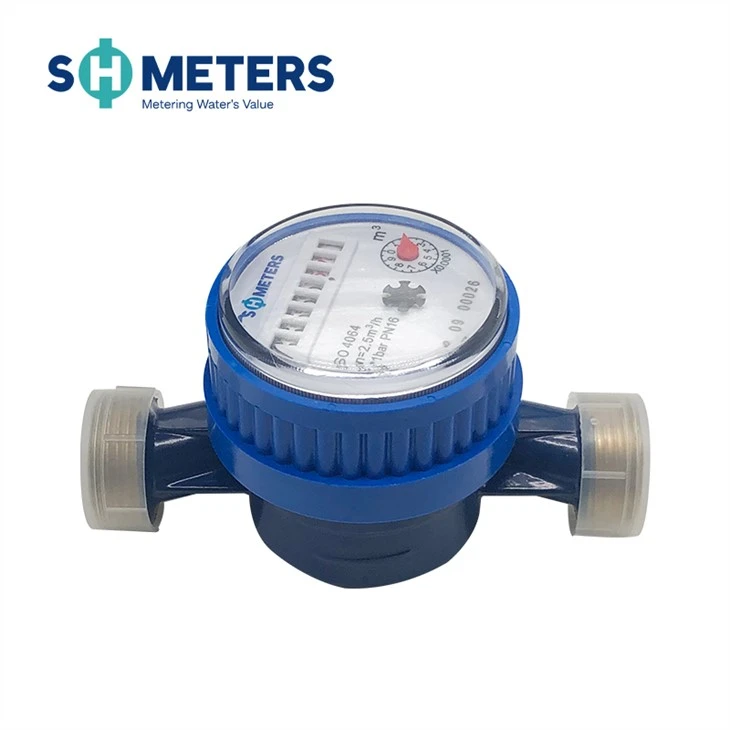 DN15 Mechanical Brass Body Single Jet Water Meter DN15 Mechanical Brass Body Single Jet Water Meter