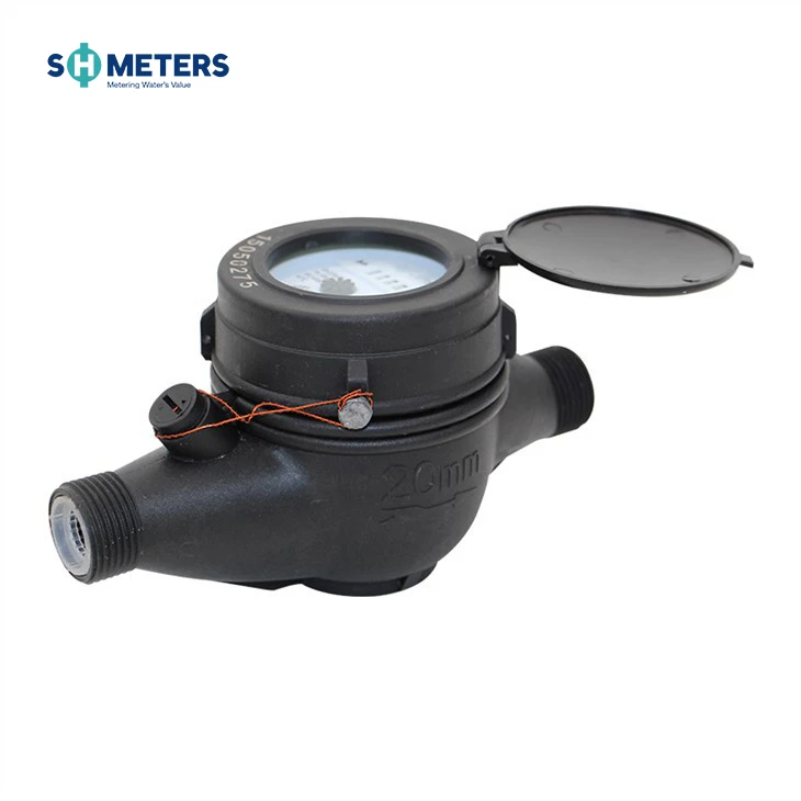 DN15mm-DN50mm Nylon Plastic Multi Jet Water Meter