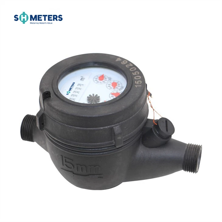 DN15mm-DN50mm Nylon Plastic Multi Jet Water Meter