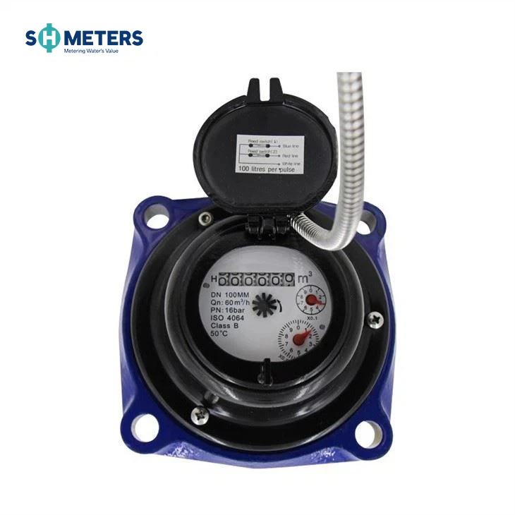 Large Caliber Removable Industrial Woltman Flange Water Meter