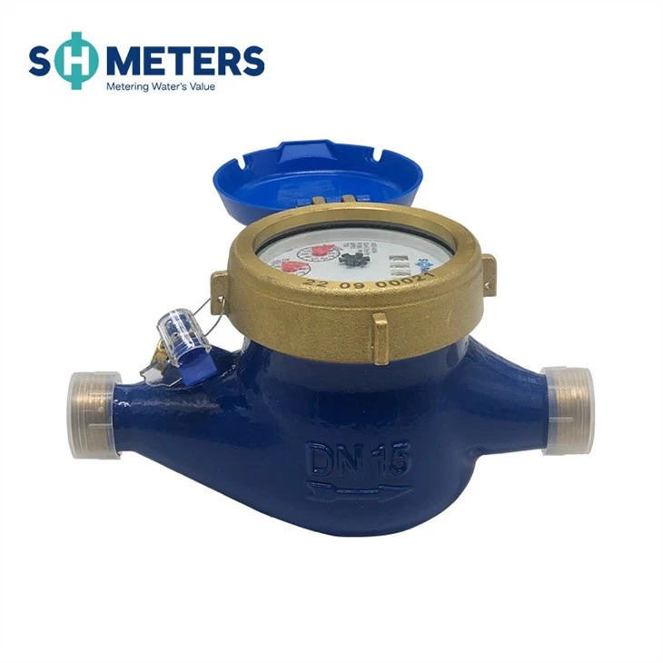 Multi Jet Water Meter Magnet Dn25 Metal Brass Dry Dial,multi-jet Meters Household Multi Jet Water Meter Magnet Dn25 Metal Brass Dry Dial,multi-jet Meters Household