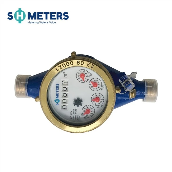 Multi Jet Water Meter Magnet Dn25 Metal Brass Dry Dial,multi-jet Meters Household Multi Jet Water Meter Magnet Dn25 Metal Brass Dry Dial,multi-jet Meters Household