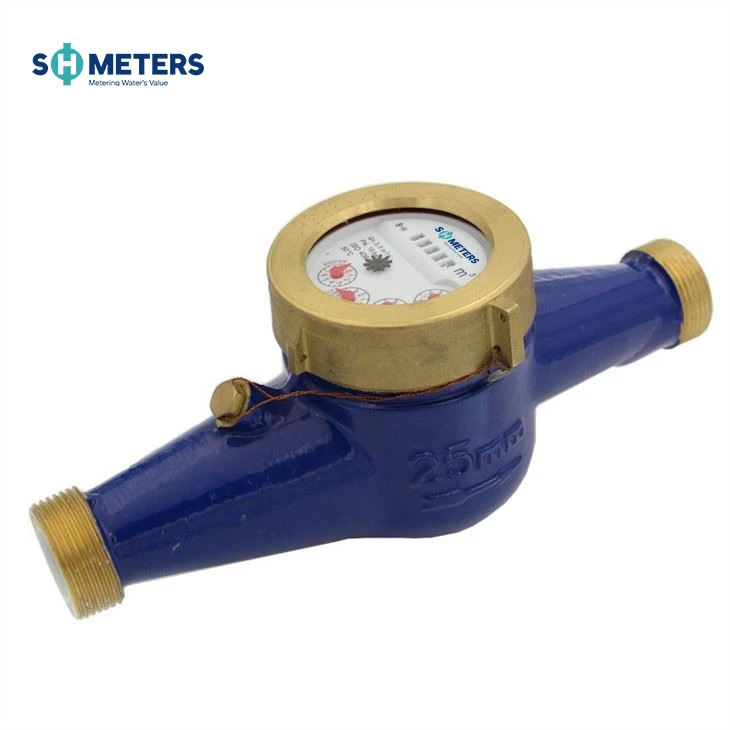Pulse Output Water Meter Wired Water Meter Class B Brass Body Pulse Output Water Meter Wired Water Meter Class B Brass Body