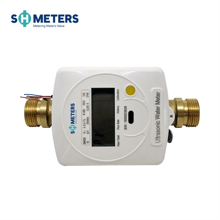 R200/R250 Smart Home Wireless Nb-iot Ultrasonic Water Meter Display Brass M-bus
