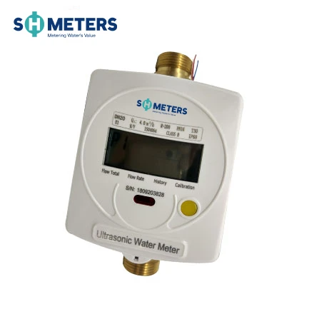 R200/R250 Smart Home Wireless Nb-iot Ultrasonic Water Meter Display Brass M-bus