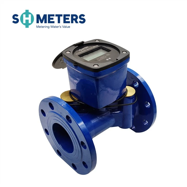 Smart Ultrasonic Flange Water Flow Meter 400 mm