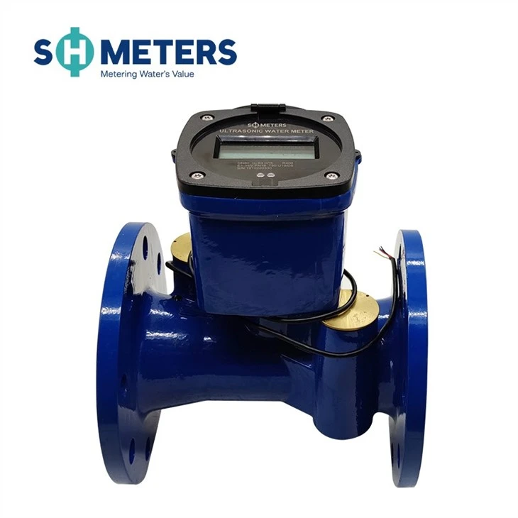 Ultrasonic Water Meter With Wireless Transmission