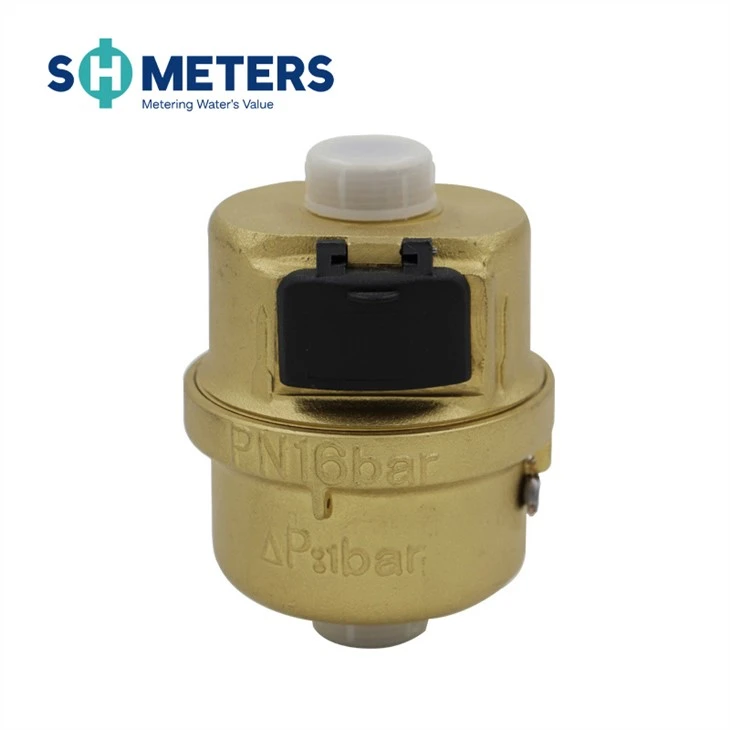 Volumetric Piston Type Brass Water Meter