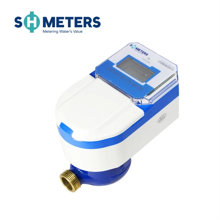 IC Card Prepayment Water Meter R100 Brass Body For Residential best