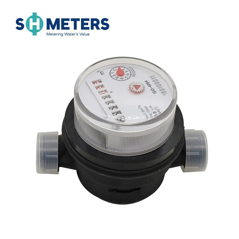 Single Jet Water Meter Plastic Body For Residential factory Single Jet Water Meter Plastic Body For Residential factory