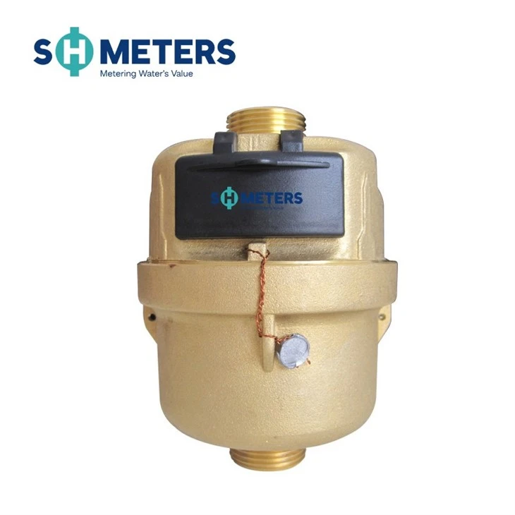 Volumetric Water Meter R160,200,250 Brass Body For Residential